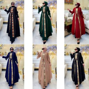 Luxurious Muslimah Dress Abaya Syar'i