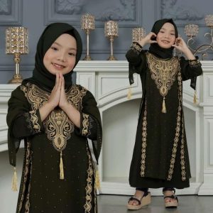 Trendy Abaya Children's Dress