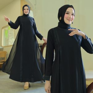 Flowing Black Abaya