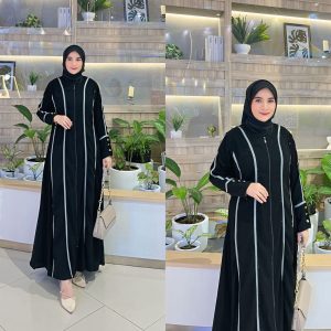 Chic Black Abaya