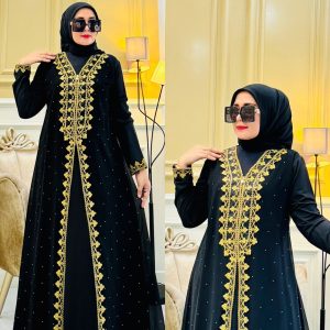 Black Abaya Luxury Modest