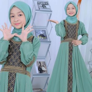 Premium Kids' Abaya Dress
