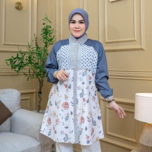Modest Floral Tunic for Women