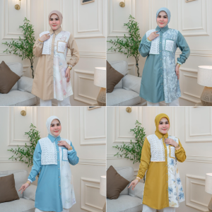 Trendy Muslimah Oversized Tunic