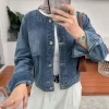 Women’s Oversized Denim Jacket - Image 4