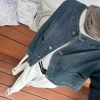 Women’s Oversized Denim Jacket - Image 3