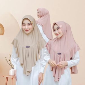 Elegant Instant Ruffle Hijab